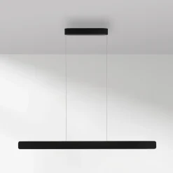 Paul Neuhaus LED-riippuvalaisin Q-Stretto, musta, 120 cm