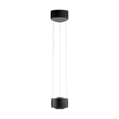 Paul Neuhaus LED-riippuvalaisin Q-Stretto, musta, Ø 14,5 cm