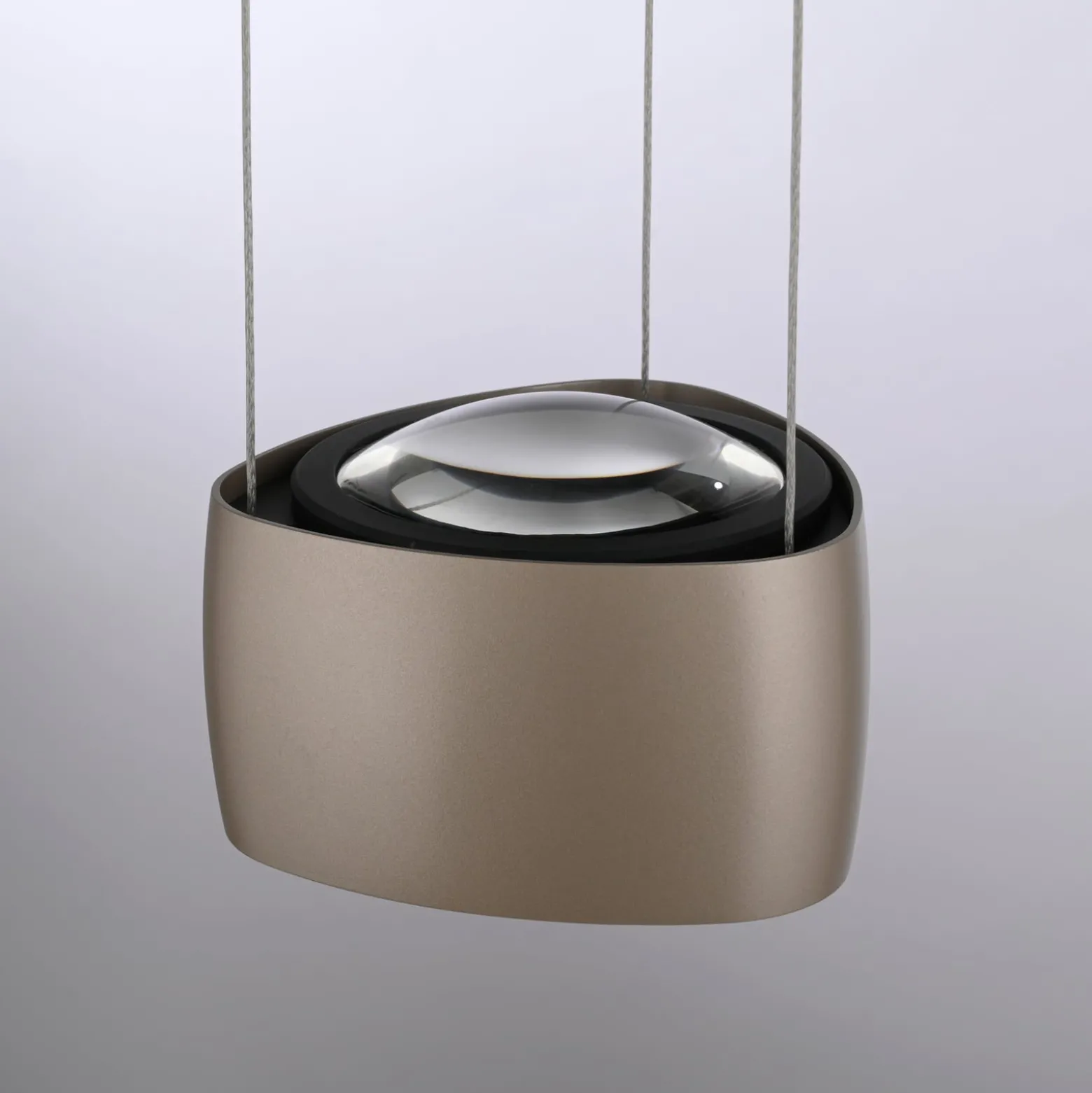 Paul Neuhaus LED-riippuvalaisin Q-Stretto, pronssi, 14,5 cm