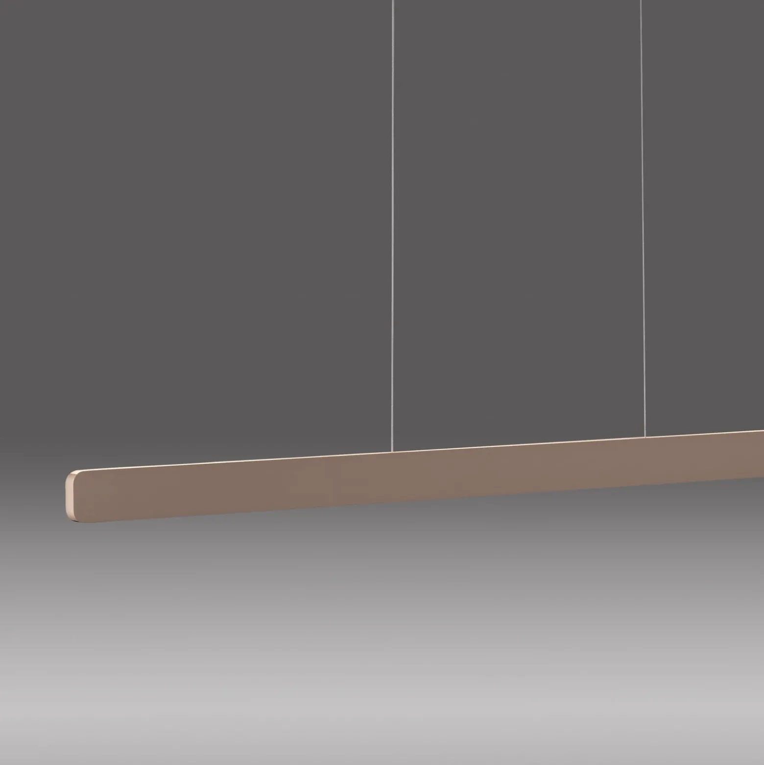 Paul Neuhaus LED-riippuvalaisin Q-Stretto, pronssi, 120 cm