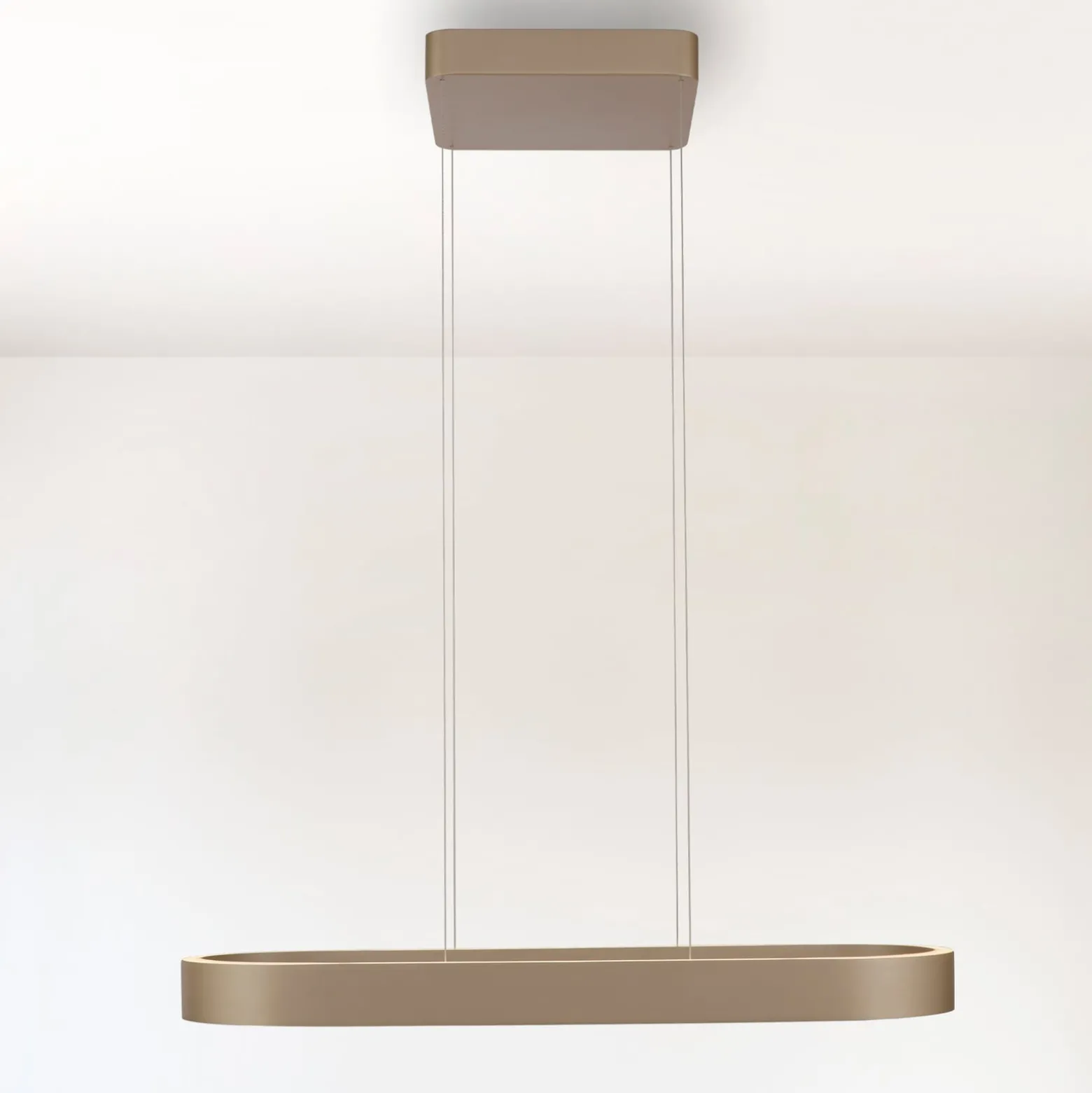 Paul Neuhaus LED-riippuvalaisin Q-Stretto, pronssi, 86,8 cm