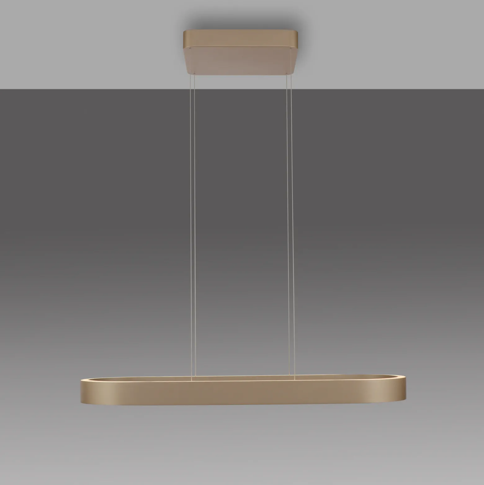 Paul Neuhaus LED-riippuvalaisin Q-Stretto, pronssi, 86,8 cm