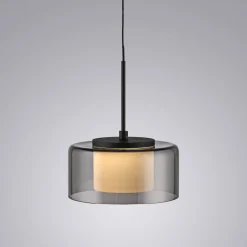 Paul Neuhaus LED-riippuvalaisin Rika, Ø 15 cm, lasia, himmennettävä