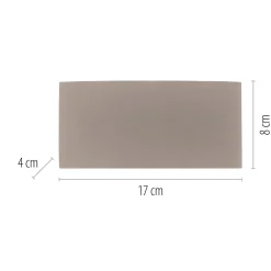 Paul Neuhaus LED-ulkoseinälamppu Carlo, 17 cm, hiekanvärinen