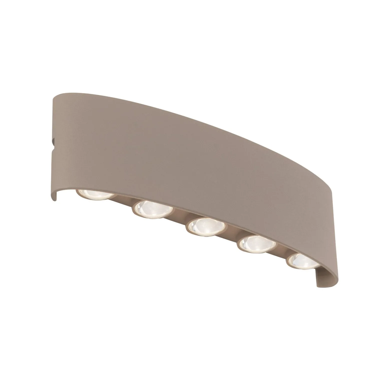 Paul Neuhaus LED-ulkoseinälamppu Carlo, 27 cm, hiekanvärinen