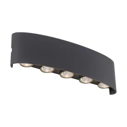 Paul Neuhaus LED-ulkoseinävalaisin Carlo, 27 cm, musta