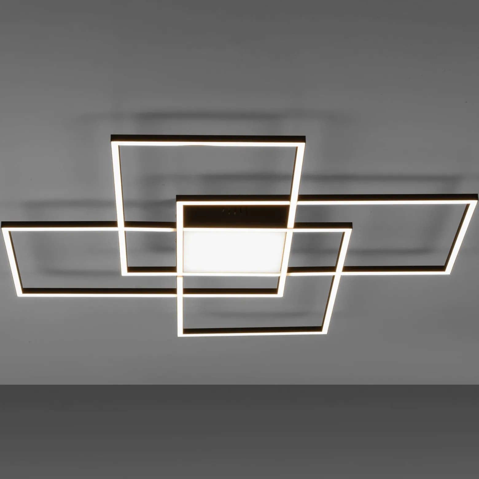 Paul Neuhaus Q-ASMIN -LED-kattovalaisin, 80x80 cm