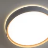 Paul Neuhaus Q-EMILIA LED-kattovalaisin, harmaa/puu