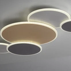 Paul Neuhaus Q-Piato -LED-kattovalo 5-lamppuinen