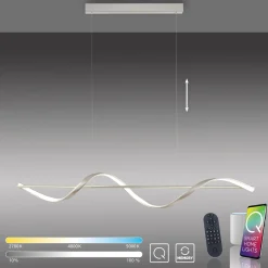 Paul Neuhaus Q-Swing -LED-riippuvalaisin, teräs