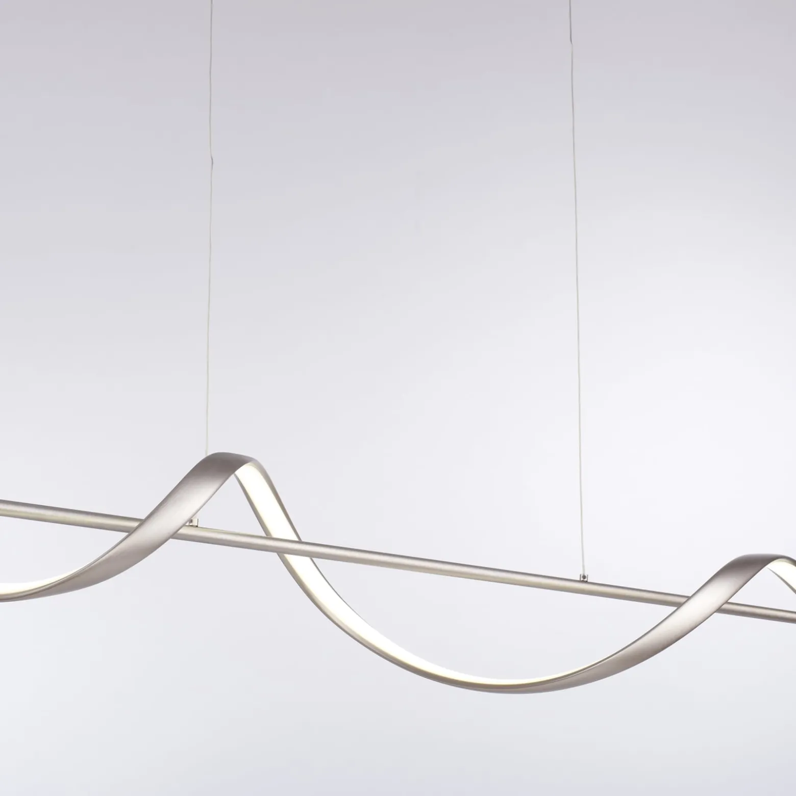 Paul Neuhaus Q-Swing -LED-riippuvalaisin, teräs