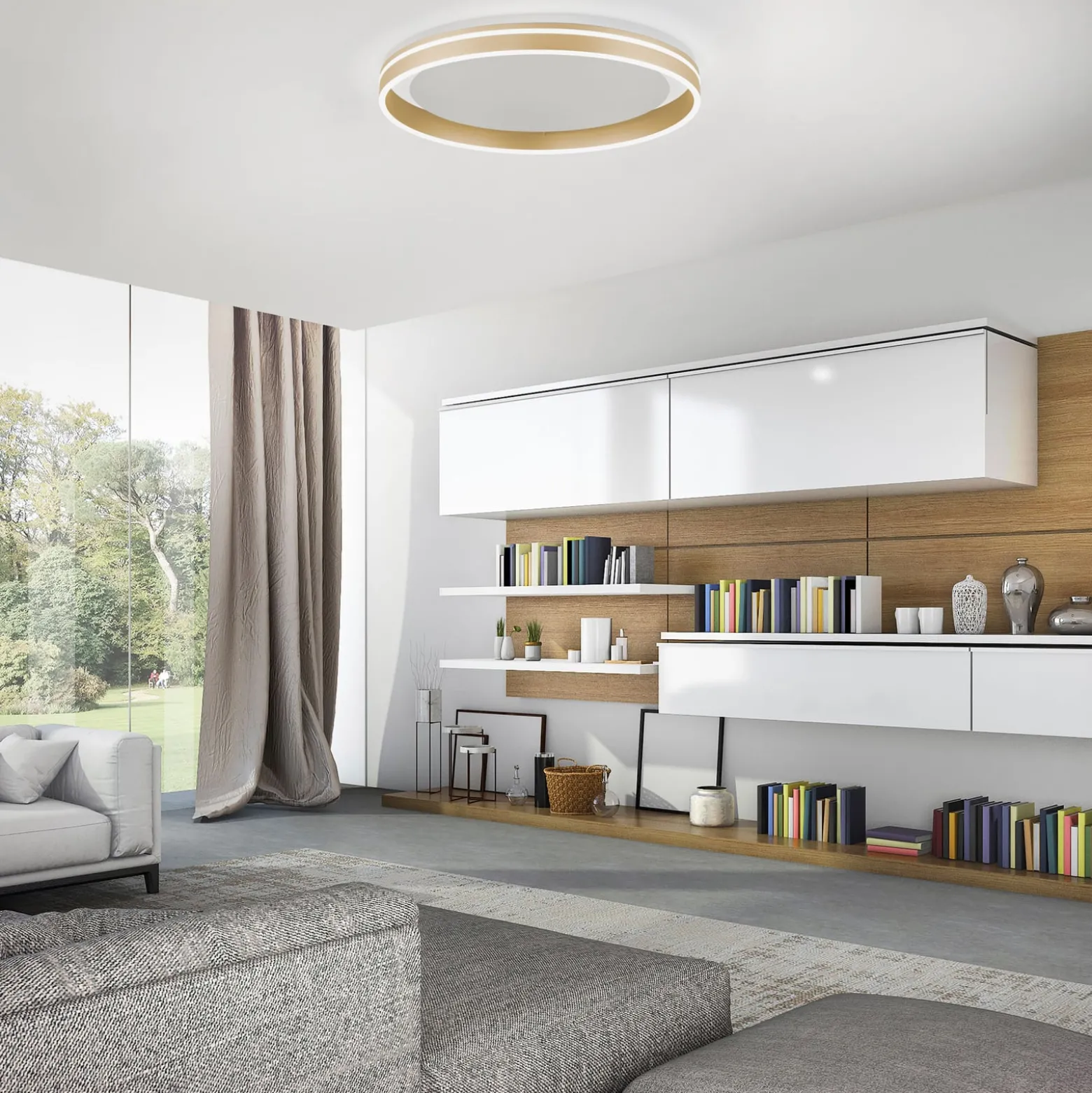 Paul Neuhaus Q-VITO LED-kattovalaisin, Ø 60cm