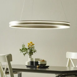 Paul Neuhaus Q-VITO LED-riippuvalaisin 79 cm teräs