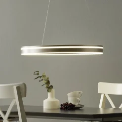Paul Neuhaus Q-VITO LED-riippuvalaisin 59 cm teräs