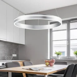 Paul Neuhaus Q-VITO LED-riippuvalaisin 59 cm teräs