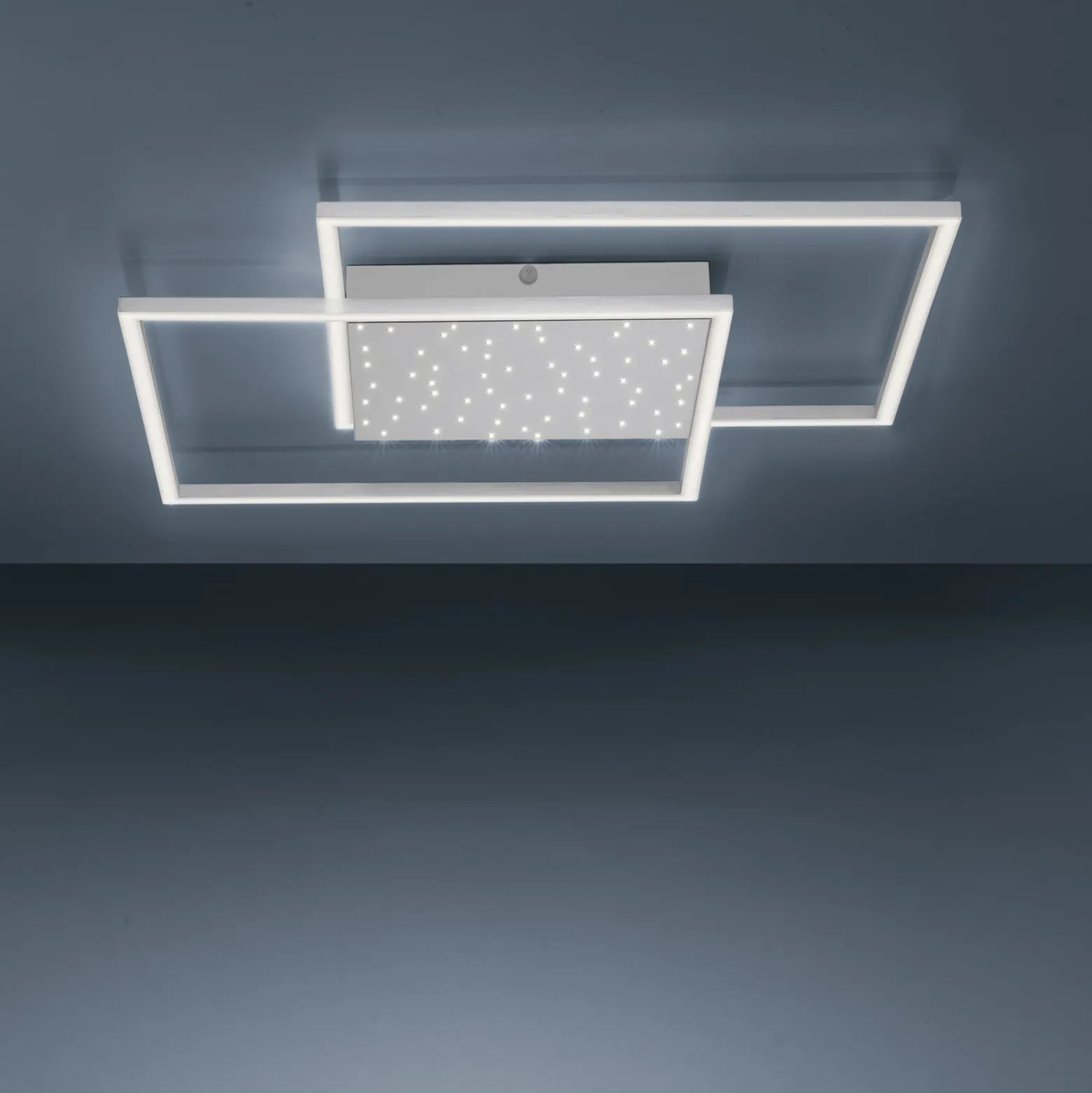 Paul Neuhaus Yuki -LED-kattovalaisin, kulmikas