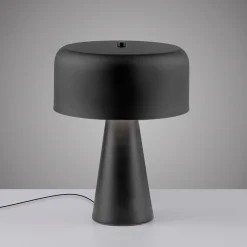 PENTO-pöytävalaisin, musta, korkeus 35 cm, metalli, E27