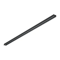 2-piirinen kisko DUOline, musta matta, 160cm