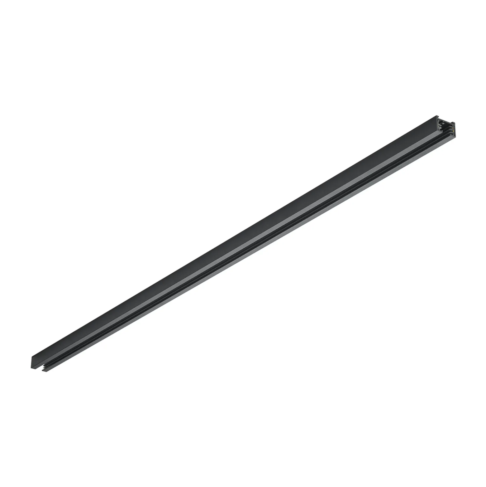 2-piirinen kisko DUOline, musta matta, 160cm