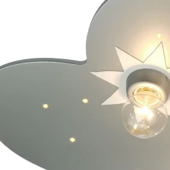 Pilvi-kattovalo titaania, 5-lamppuinen, 20 x LED