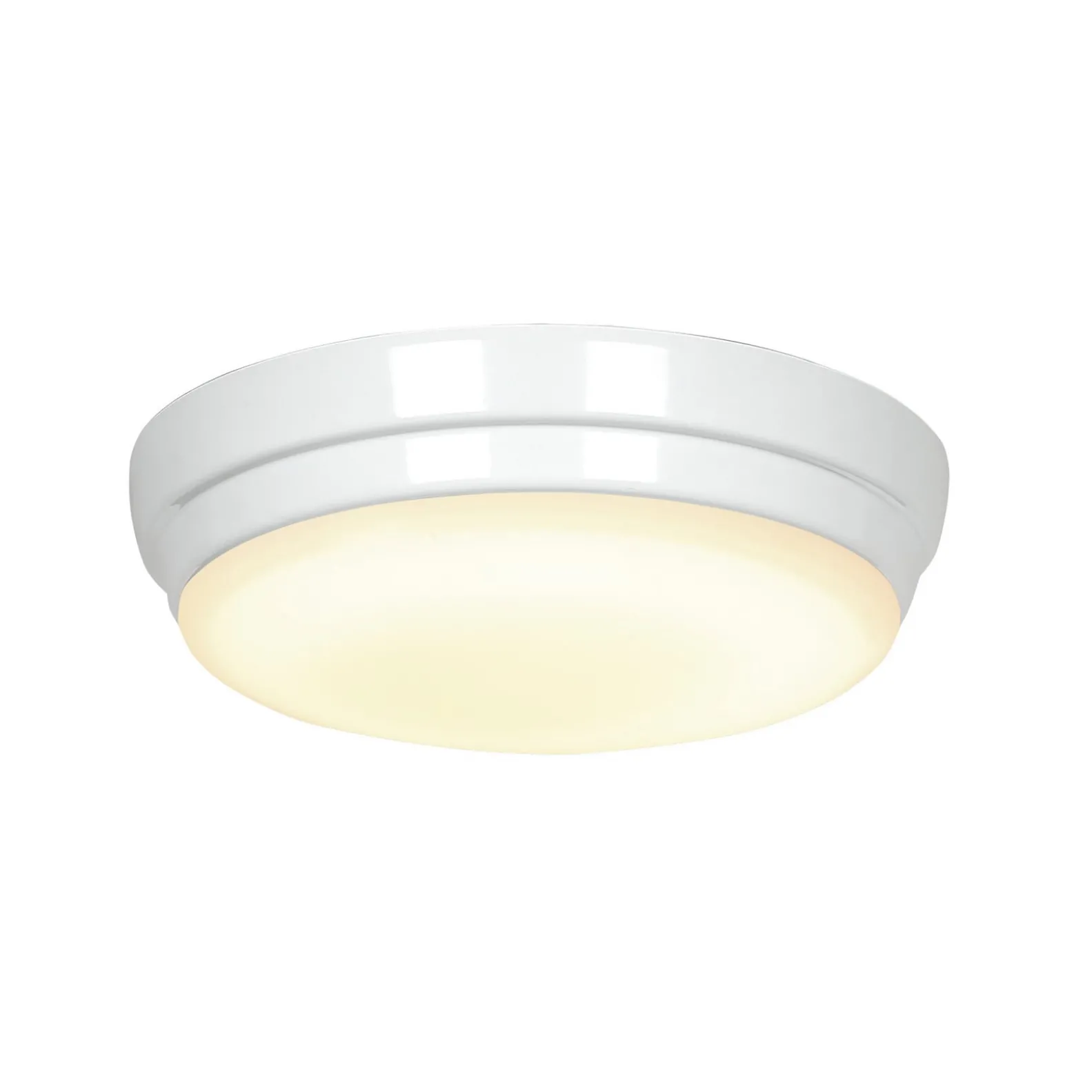 Pinta-asennettava LED-valaisin ECO PLANO II -tuuliltaan, valkoinen