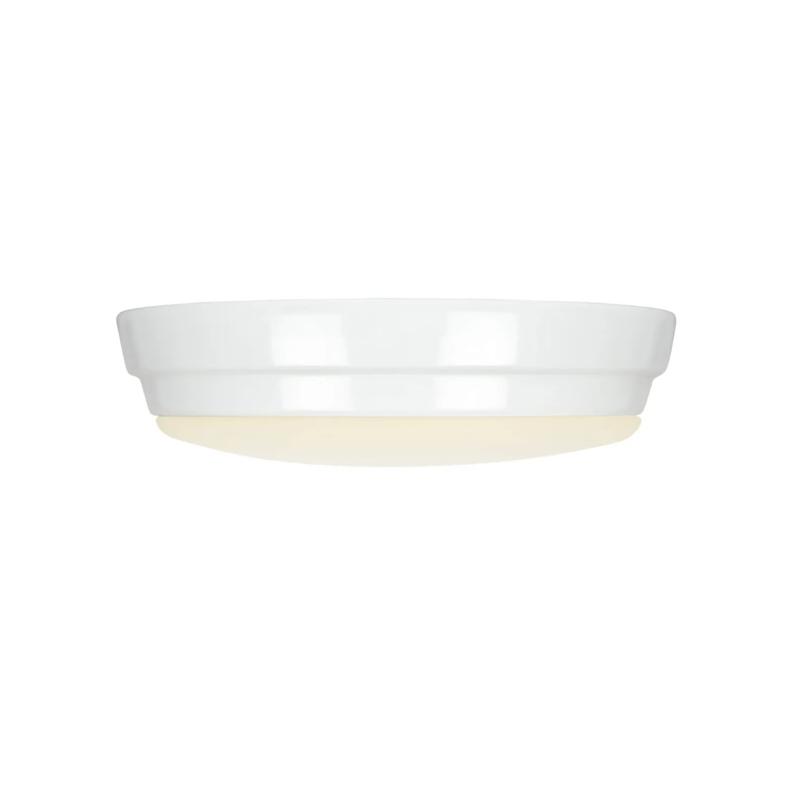 Pinta-asennettava LED-valaisin ECO PLANO II -tuuliltaan, valkoinen
