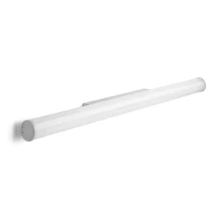 Pirgos LED-seinävalaisin, 200 cm leveä, valkoinen, muovia