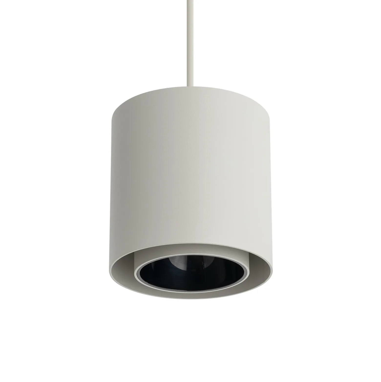 Point Duo -riippuvalaisin, silkkigray, teräs, Ø 13 cm, GU10