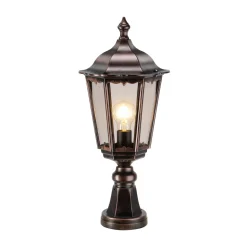 Pollarivalaisin 1122, musta-kupari, 53 cm, alumiinivalu, IP43