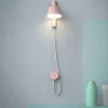 Prandina Bima W1 USB -LED-seinävalaisin, roosa