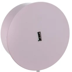 Prandina Bima W1 USB -LED-seinävalaisin, roosa