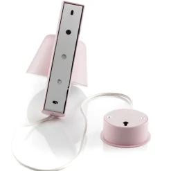 Prandina Bima W1 USB -LED-seinävalaisin, roosa