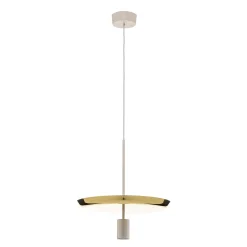 Prandina Landing S50 -LED-riippuvalo, messinki