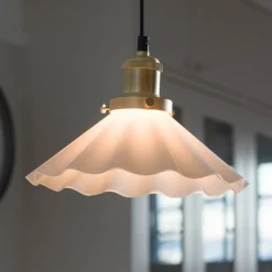 PR Home August riippuvalaisin lasinen varjostin Ø 25 cm, pistoke