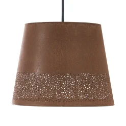 PR Home Corta-riippuvalo, ruosteenvärinen, pistoke, Ø 38 cm, E27
