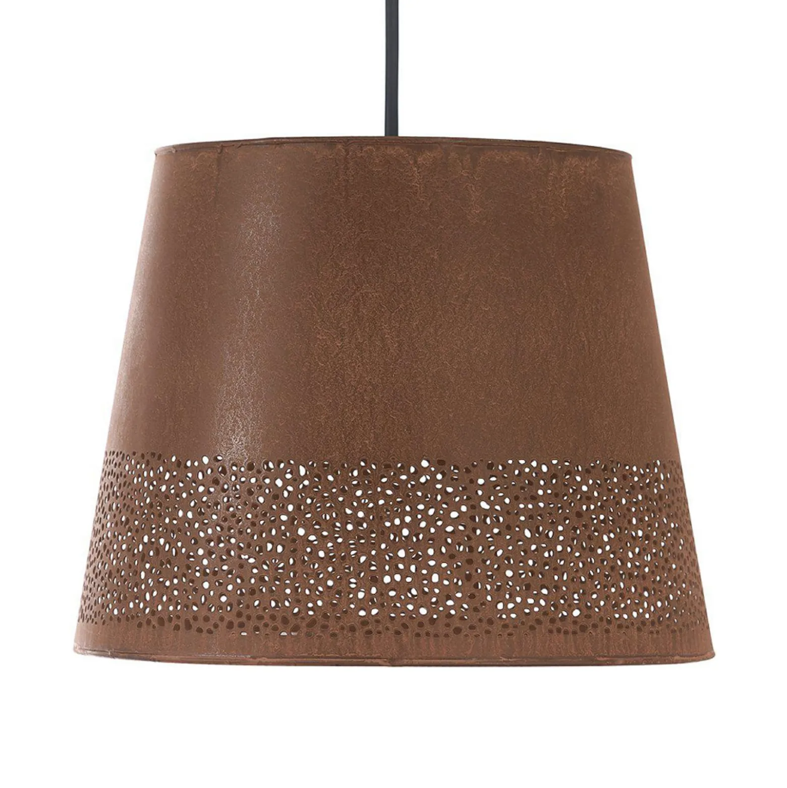 PR Home Corta-riippuvalo, ruosteenvärinen, pistoke, Ø 38 cm, E27