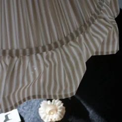 PR Home Estrid-riippuvalo, beige, kangas, Ø 40 cm, E27