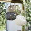 PR Home Hilma -ulkoriippuvalo, harmaa Ø 50 cm