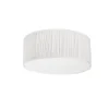 PR Home kattovalaisin Stella, luonnonvalkoinen, Ø 45 cm, tekstiili