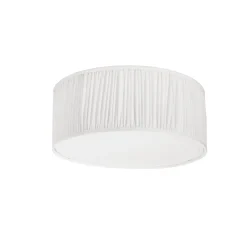 PR Home kattovalaisin Stella, luonnonvalkoinen, Ø 45 cm, tekstiili