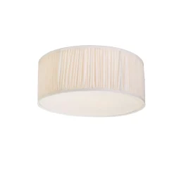 PR Home kattovalaisin Stella, luonnonvalkoinen, Ø 45 cm, tekstiili