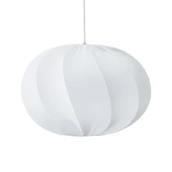 PR Home Olivia riippuvalaisin, tekstiilivarjostin, valkoinen, Ø 50 cm