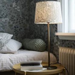 PR Home Pöytävalaisimen jalusta Sofia Elderberry harmaa Ø 25cm Korkeus 58cm