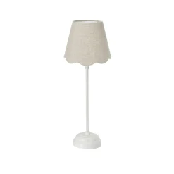 PR Home pöytävalaisin Lottie Jasmine pellava beige/off-white Ø21cm