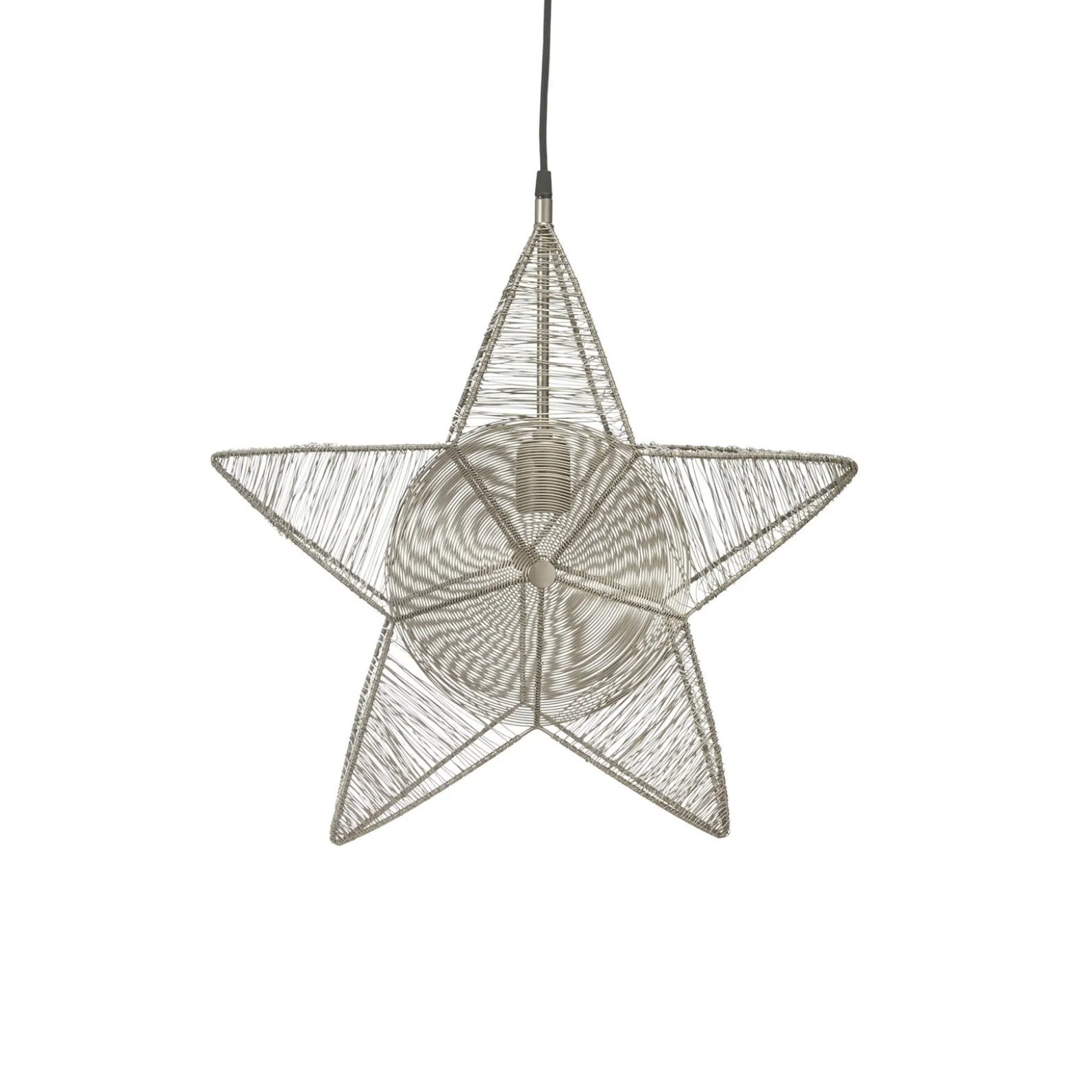 PR Home Rigel -koristetähti metallia Ø50 cm hopea