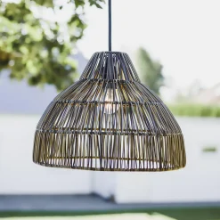 PR Home riippuvalaisin Bao, ulkokäyttöön, IP44, harmaa, kaapelin pituus 2.5m