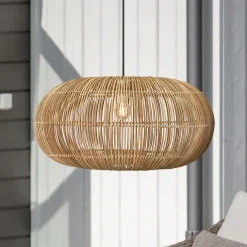 PR Home Zuri ulkovalaisin, rottinki, Ø 61 cm, pistoke