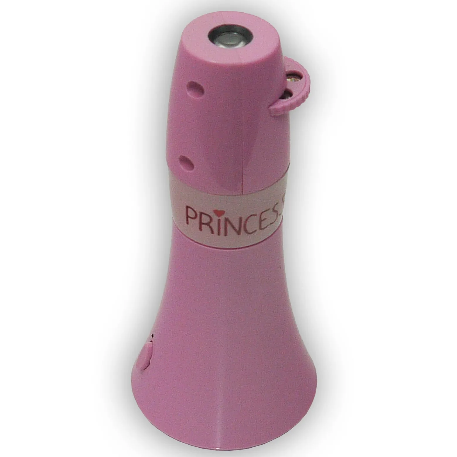 Prinsessa-taskuprojektori 6 kuvalla, paristokäyt.