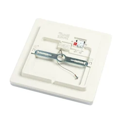 PRIOS Artin LED-kattovalaisin, anturi, kulmikas, 28 cm
