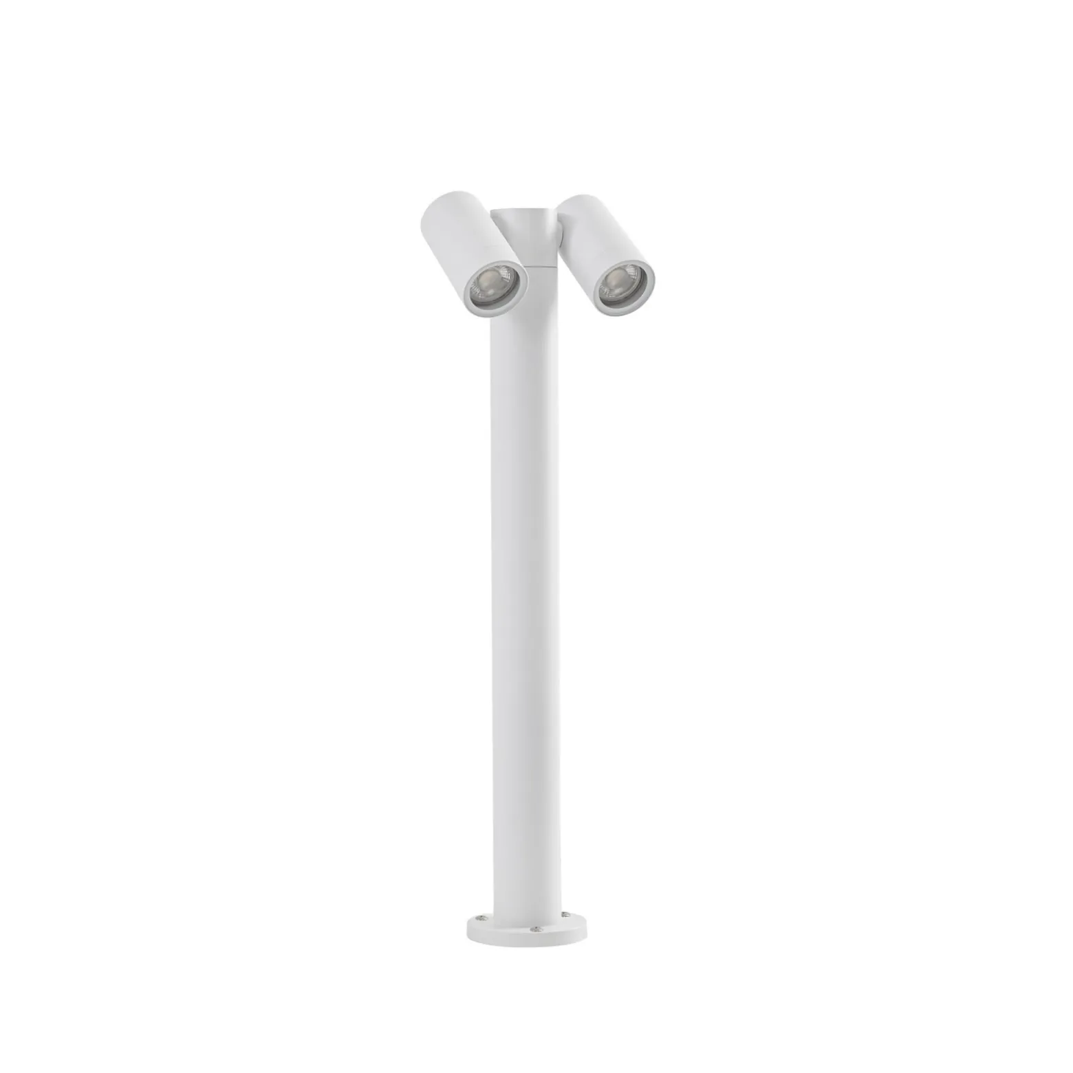 PRIOSin Tulimar-pylväsvalaisin, 2-lamppuinen, 60 cm, valkoinen, IP65